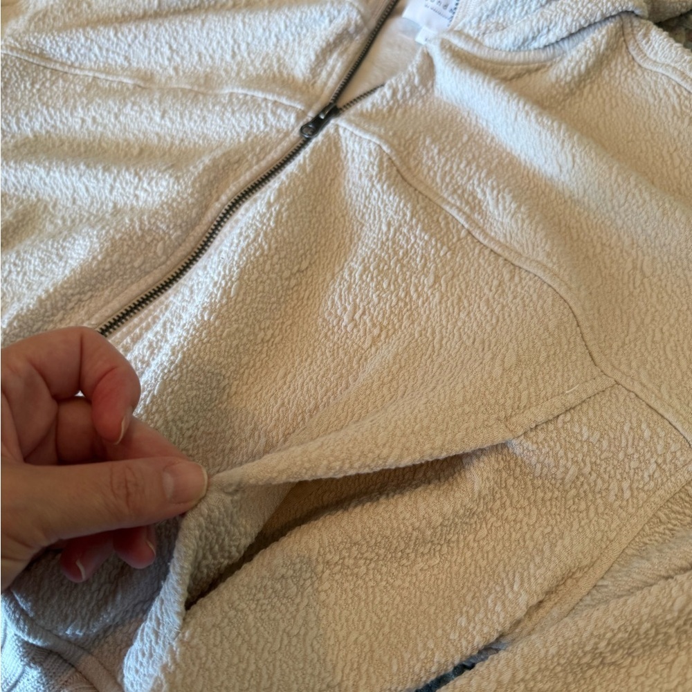 Anthropologie Sundays Cream Track Suit sz M - Picture 6 of 15